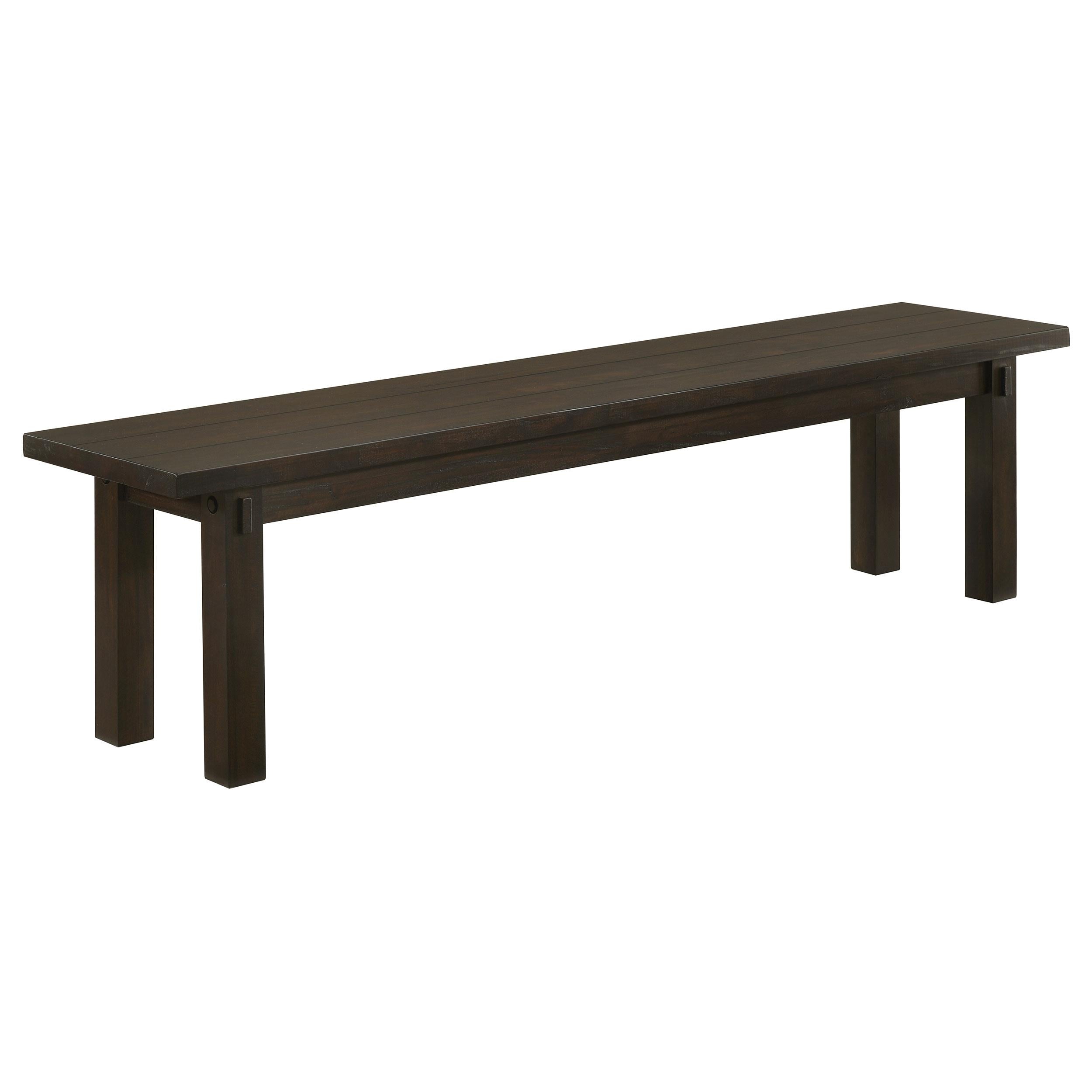 Calandra Wooden Rectangle Bench Vintage Java image