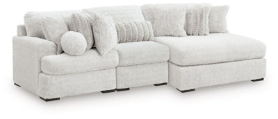 Cuddle Plush Sectional with Chaise