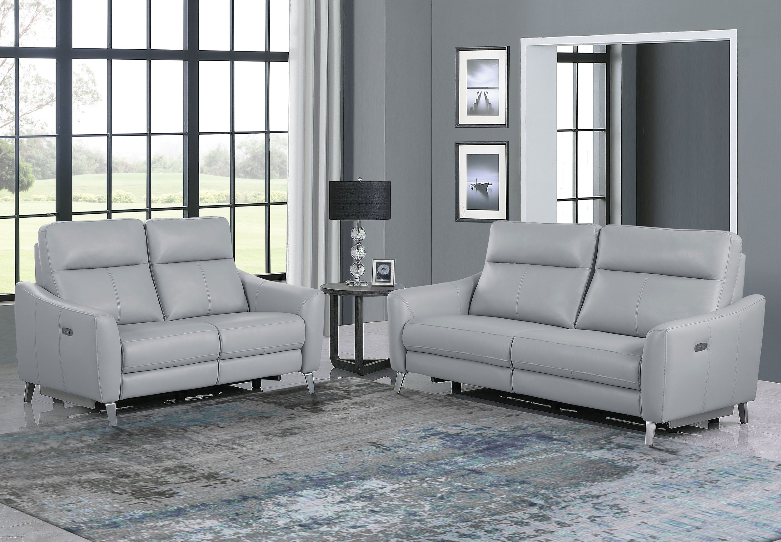 Derek Upholstered Power Living Room Set image