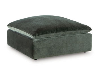 Carriage View Oversized Accent Ottoman