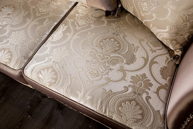 Albacete Sofa Campage & Walnut