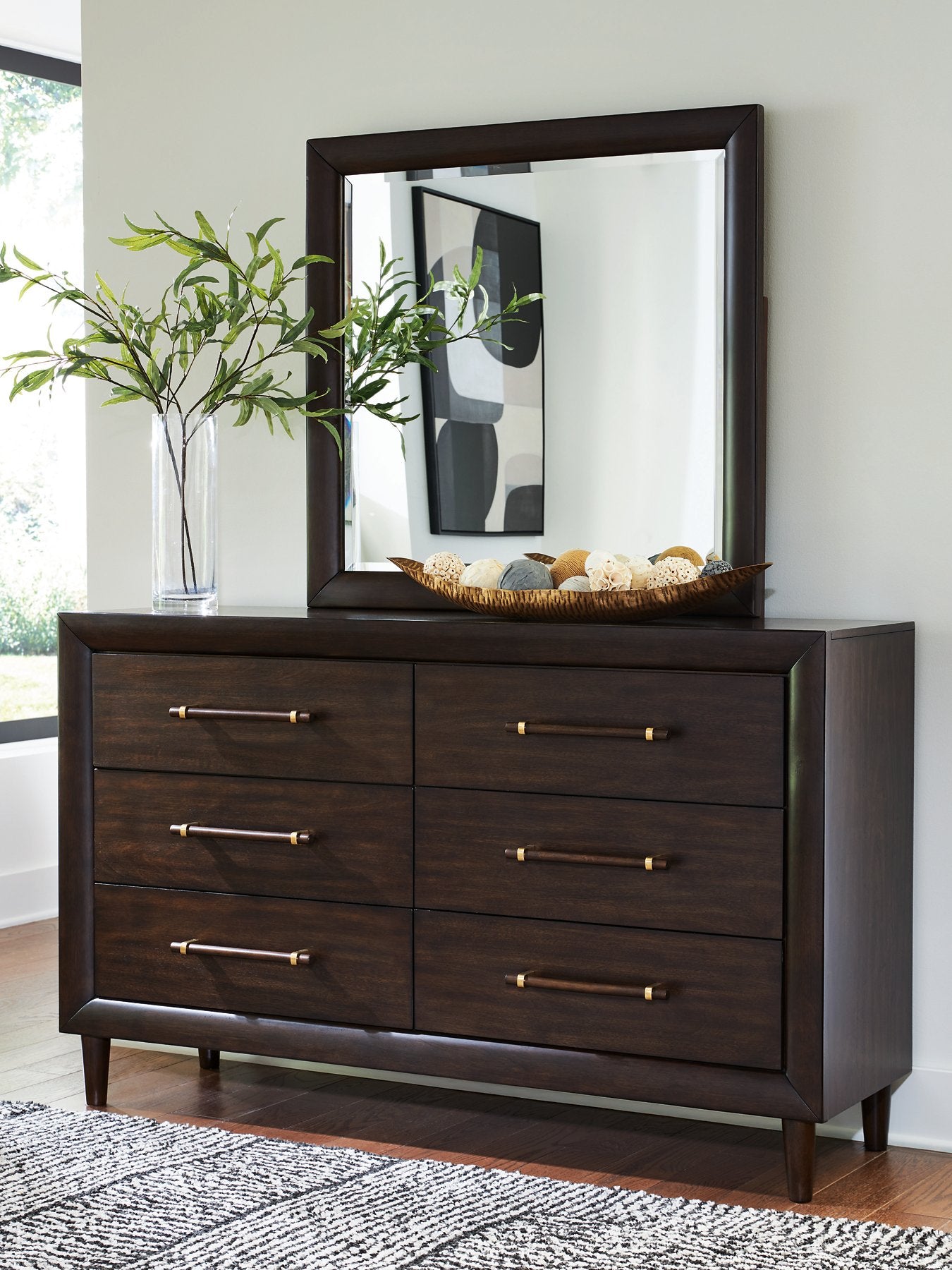 Dantenton Dresser and Mirror