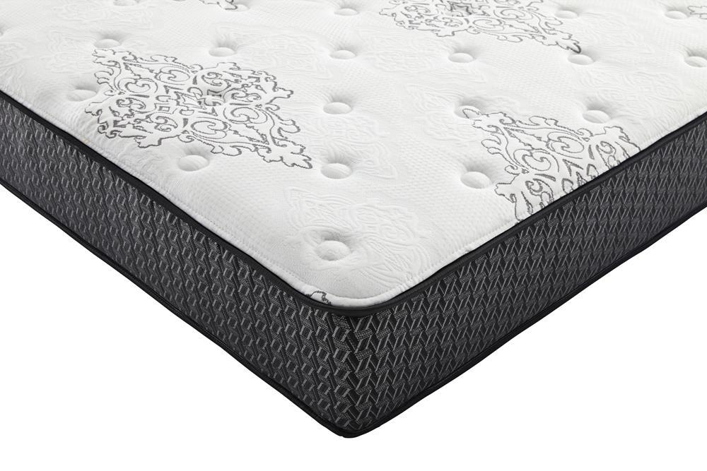 Freya 11.5" Twin Mattress White and Black