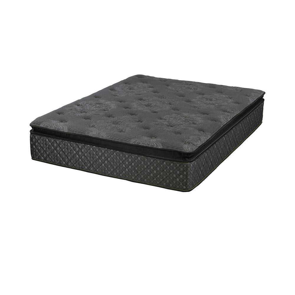 Bellamy 12" Twin XL Mattress Grey and Black