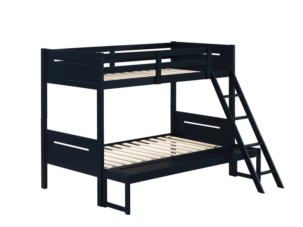 Littleton Twin Over Full Bunk Bed Blue