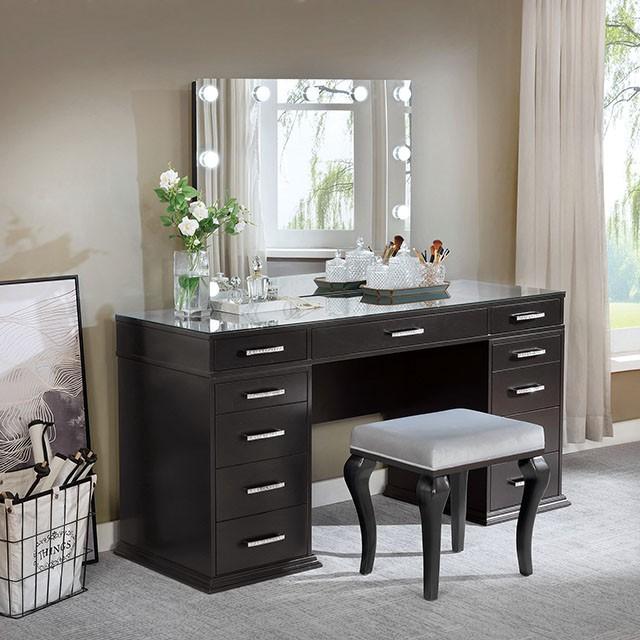 VALENTINA Vanity Set, Gray