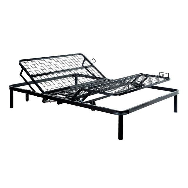 FRAMOS Black Adjustable Bed Frame - E.King