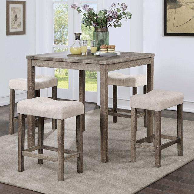 Torrean 5 Pc. Counter Ht. Set