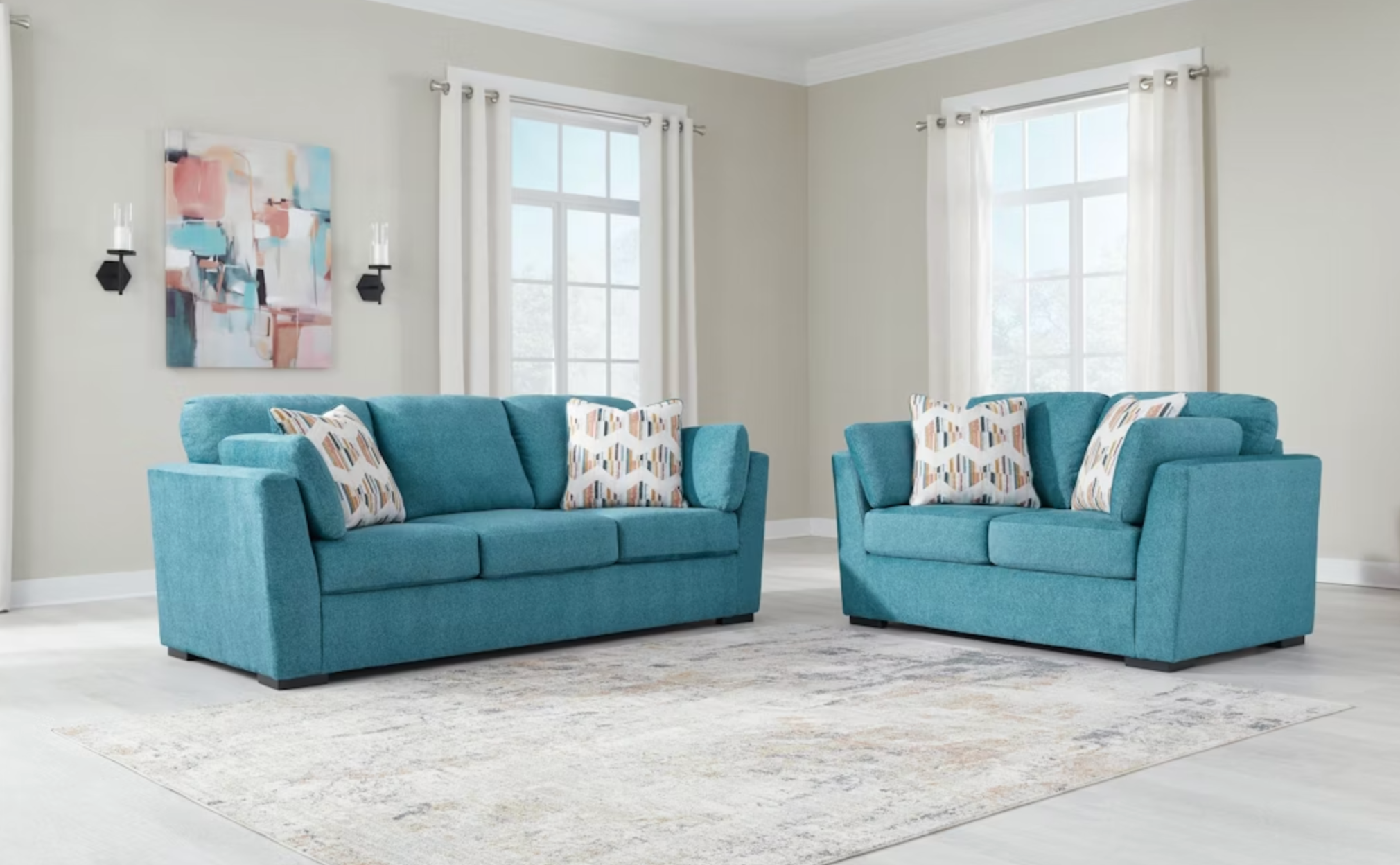 Ashley Keerwick Sofa and Loveseat 67507