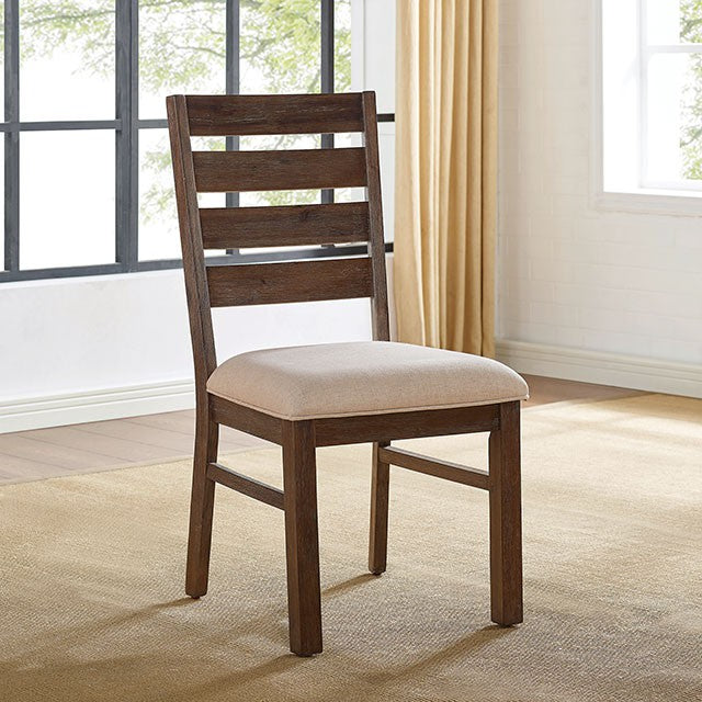 Lidgerwood Side Chair (2 Ctn) Brown