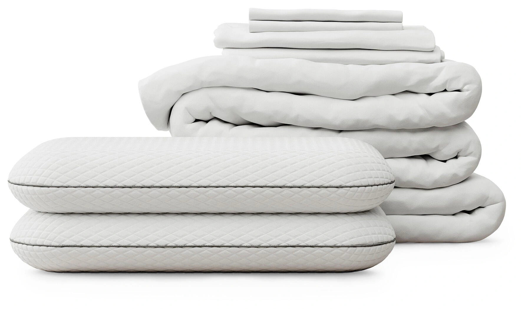 RH Mattress Protect Bundle Top of Bed