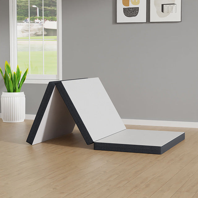 Hollyhock 3" Twin Tri-Fold Memory Foam Topper