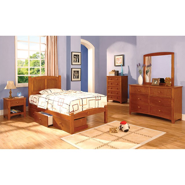 Omnus Oak Media Chest