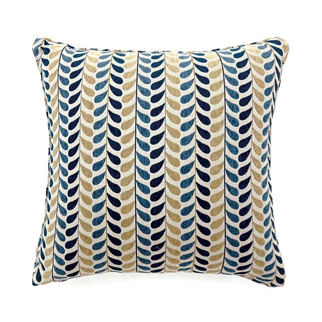 DROPP 18" X 18" Pillow, Blue & Yellow (2/CTN)
