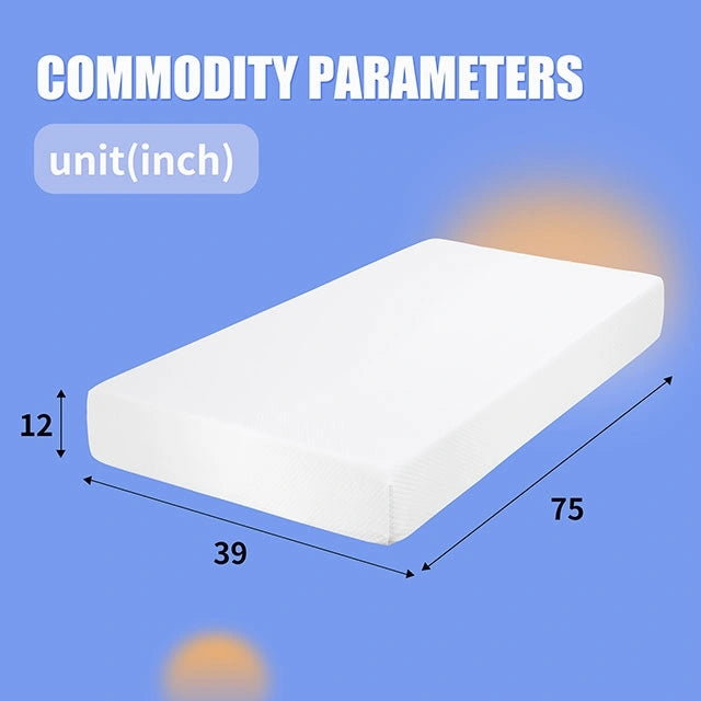 Artemisia 12" Memory Foam Mattress Full, Queen, Eastren King, & Cal.King