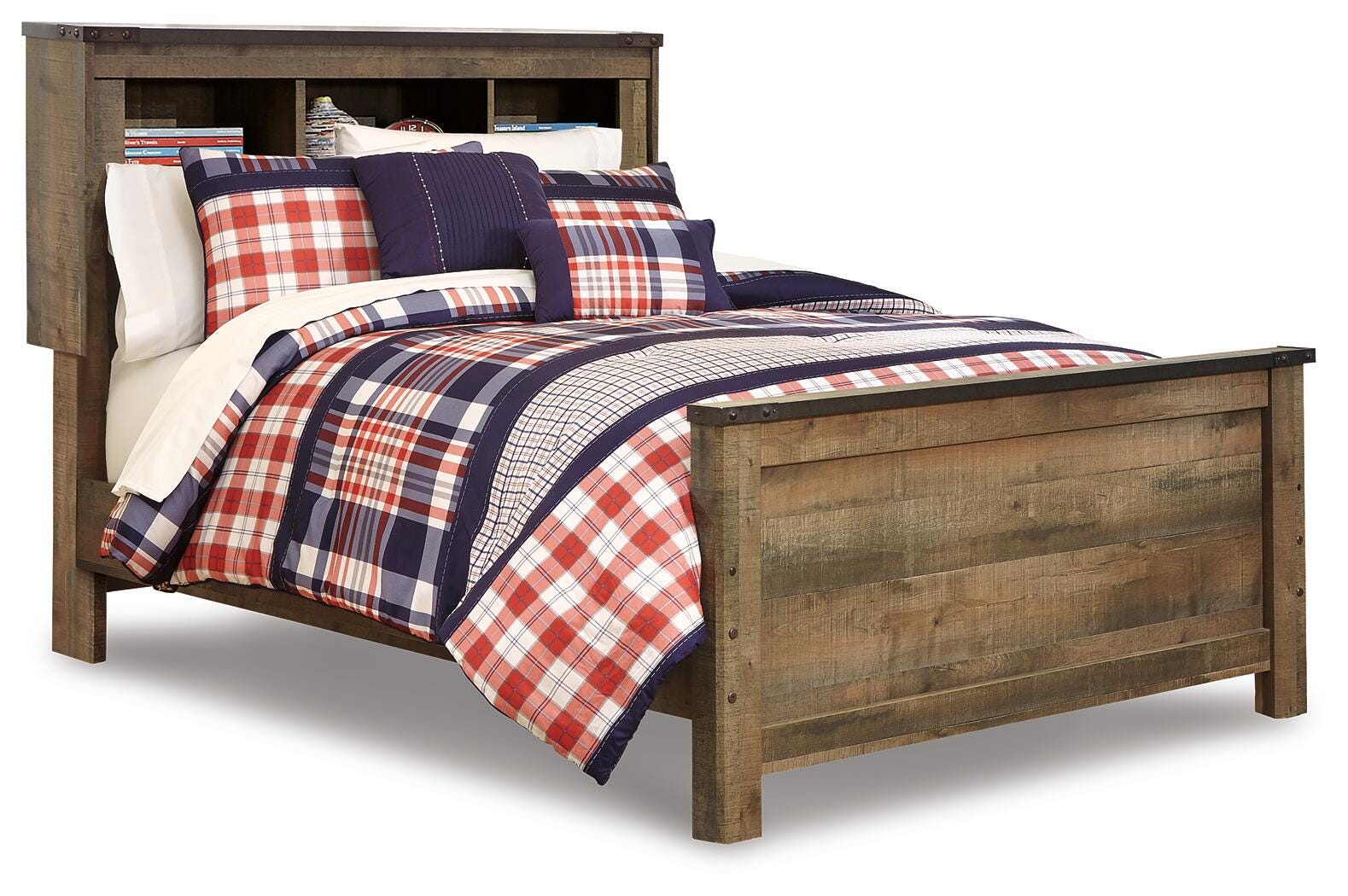 Trinell Bookcase Bed