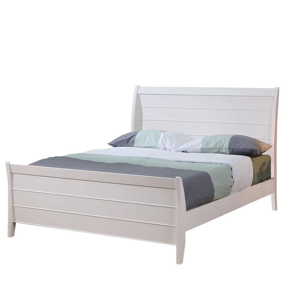 Coaster Selena Sleigh Platform Bed