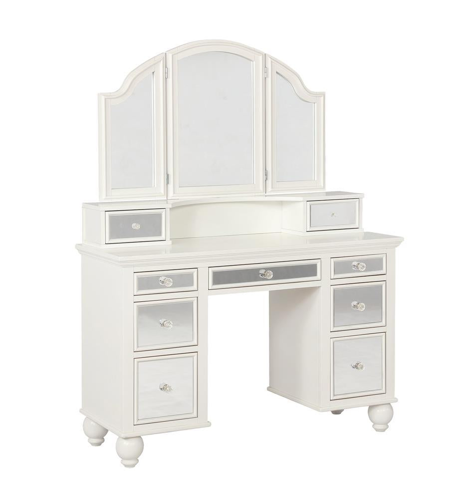 Reinhart Reinhart 2-piece Vanity Set White and Beige