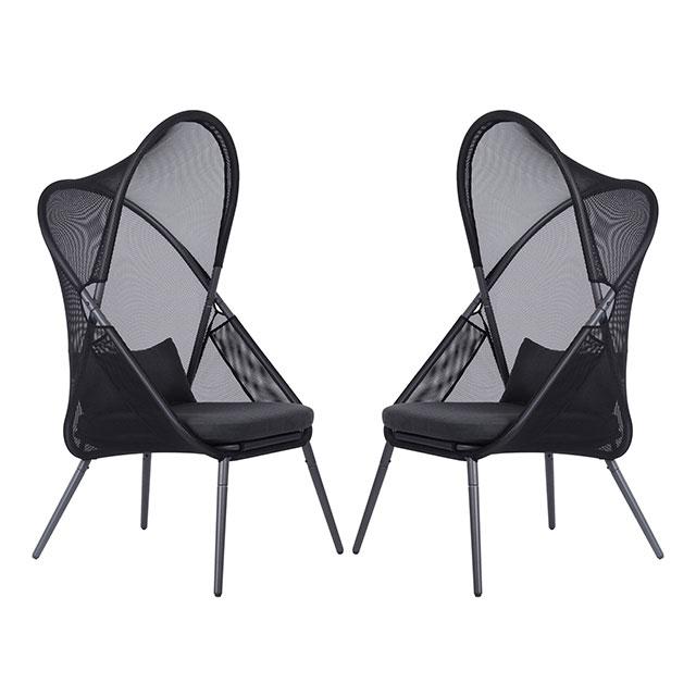 Alverta Foldable Chair (2/Ctn)