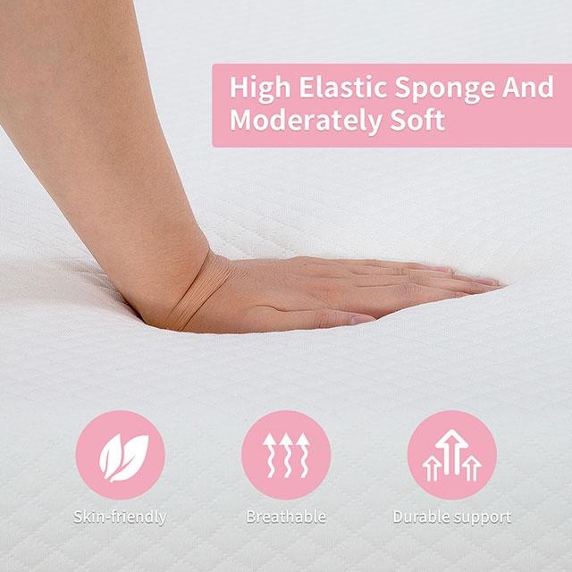 Artemisia 8" Memory Foam Mattress White