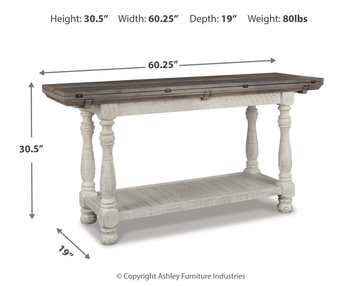 Havalance Sofa/Console Table