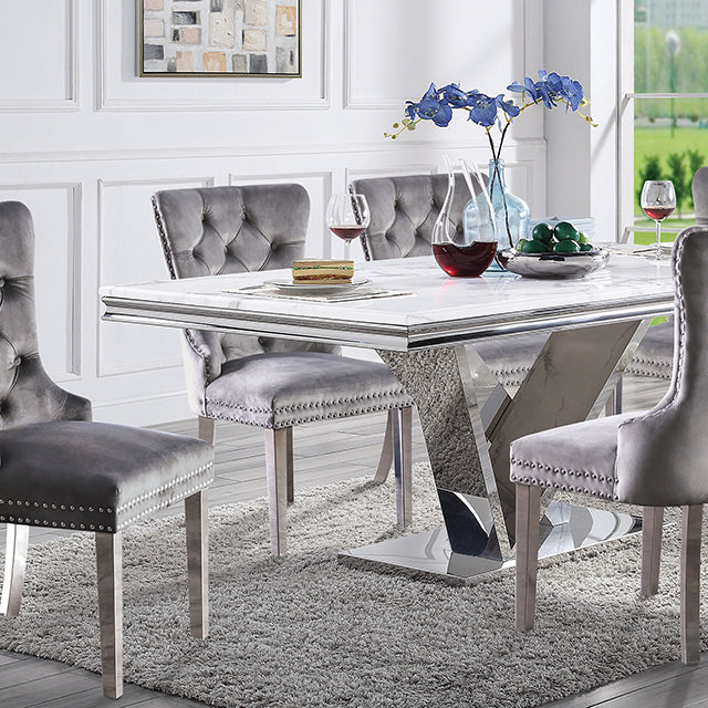 Valdevers 7 Pc Dining Table Set