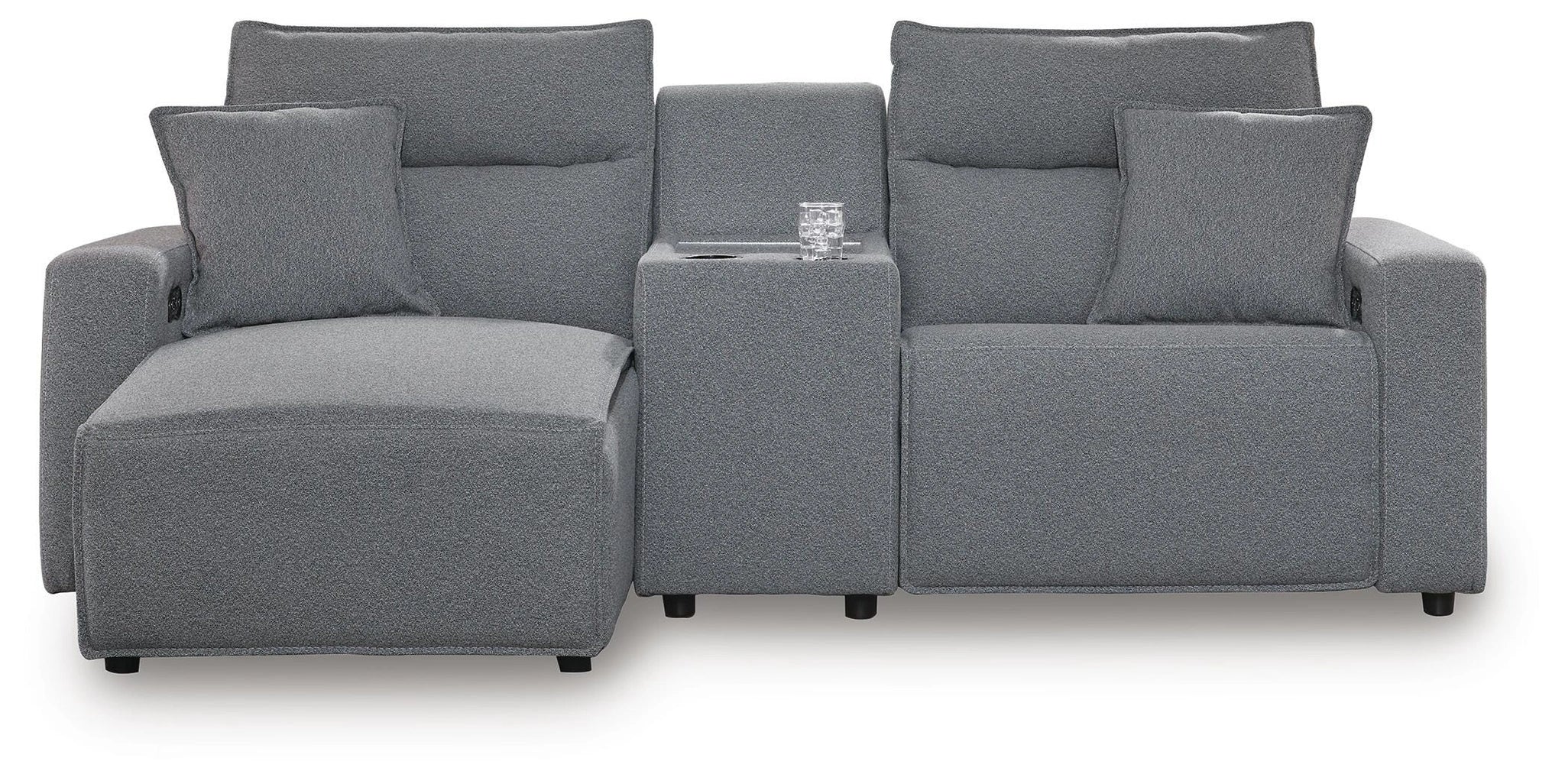 Modmax II Power Reclining Sectional with Chaise and Console
