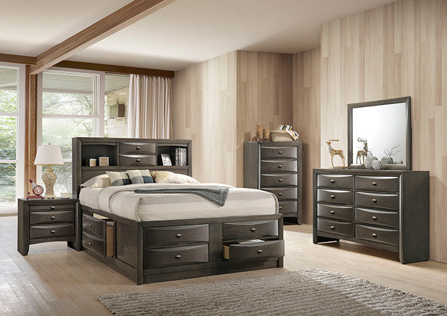 Zosimo E.King Storage Bed